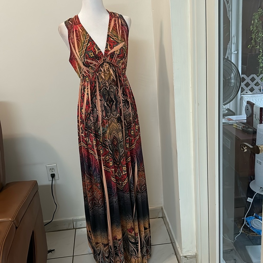 Cute dress size L brand one word made in Mexico